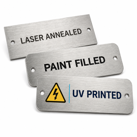 SS316 Labels & Plates