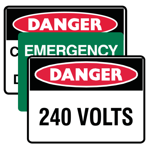 Signs (Safety, Door, Statutory, Architectural)
